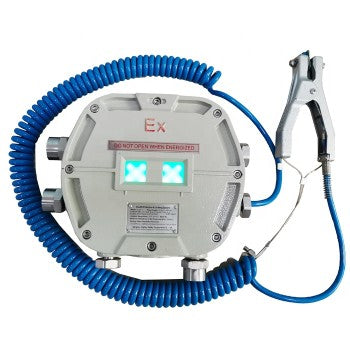 VERIFICADOR DE CONEXION A TIERRA ESTATICA DESCARGA COMBUSTIBLE