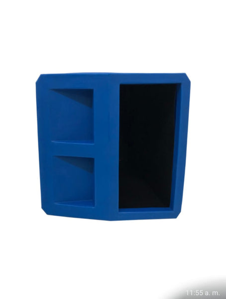 BOTE DE BASURA CON CENTRO DE SERVICIO INTEGRADO