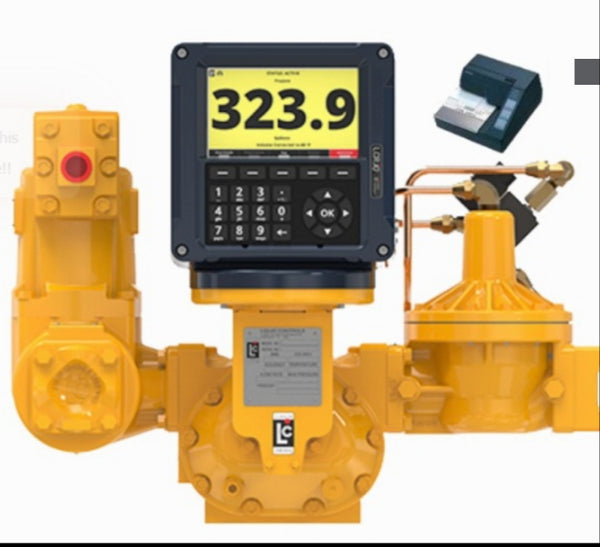 Medidor Liquid Controls M25 con LCRIQ