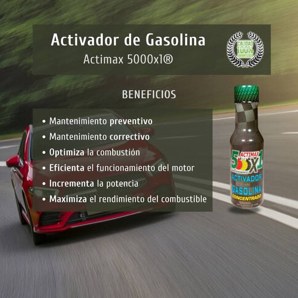 Activador de Gasolina ACTIMAX 5 en 1