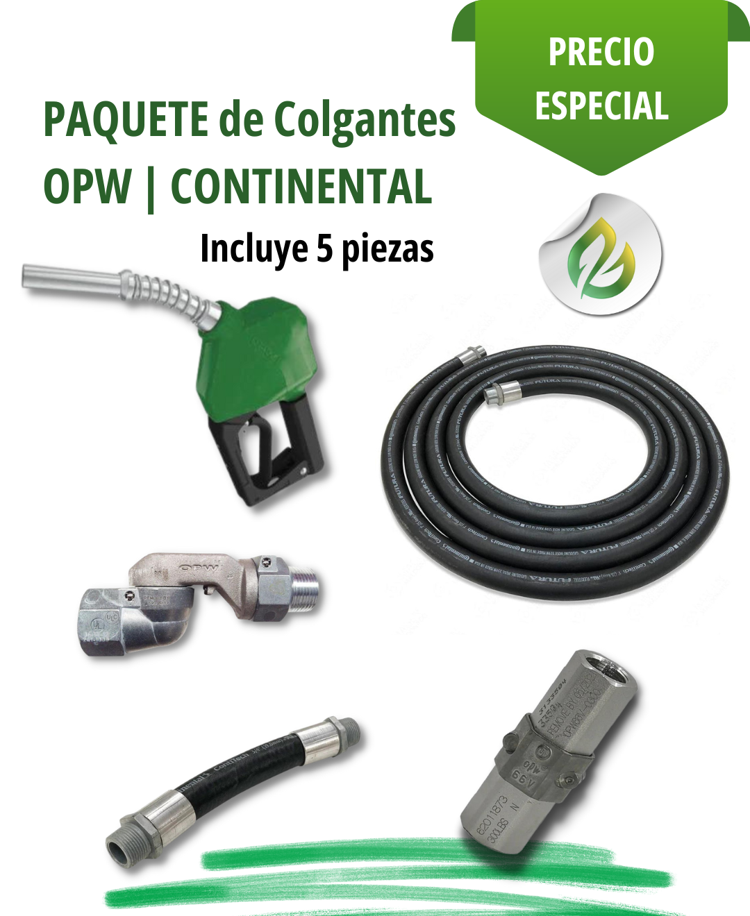 MGS-PAQ-001 Paquete de colgantes OPW Y CONTINENTAL.