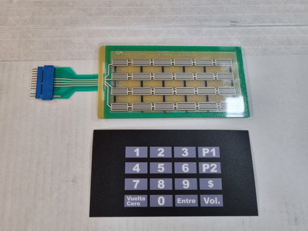 Copia de GILBARCO N-PART# M00141B002-Membrana preselector para dispensarios