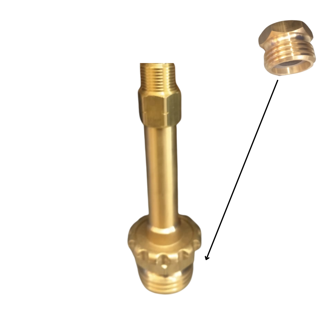 Adaptador hembra PYPESA de 1/4" in NPT x 1 1/3" in ACME