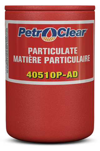 Petroclear. 40510P-AD, filtro de 1" de rosca entrada y 10 micras para (gasolinas) precio x caja 12 pzas